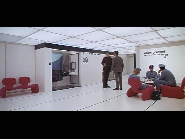 Videophone booth in 2001