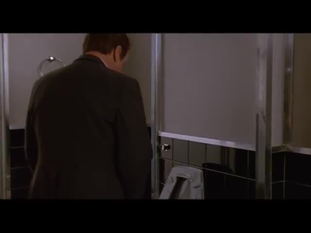 A videophone-enabled urinal in Spaceballs
