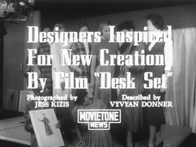 Desk Set fashion show