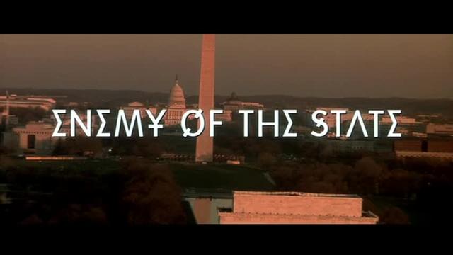 Enemy of the State title sequence
