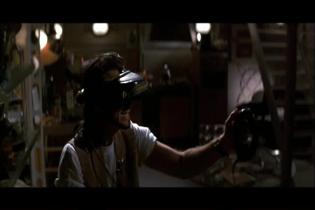 Virtual boxing via HMD in Hackers