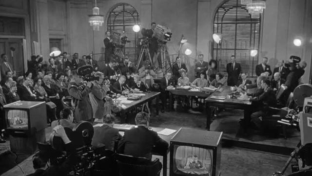 Joseph McCarthy is remediated as a Communist dupe in The Manchurian Candidate
