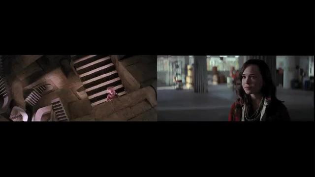 Mashup of spatial paradoxes in Inception and Labyrinth