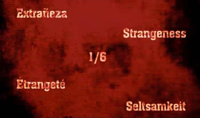 Strangeness segment from The Mist in the Palm Trees (Spanish)