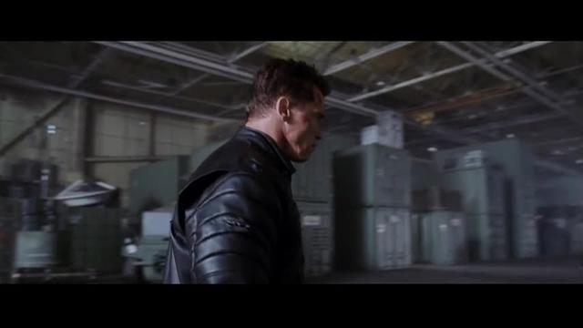 A cyborg is immobilized by contradictory commands
